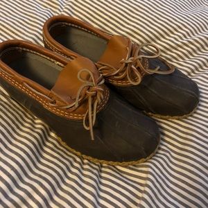 LL BEAN women’s rubber moc, size 9